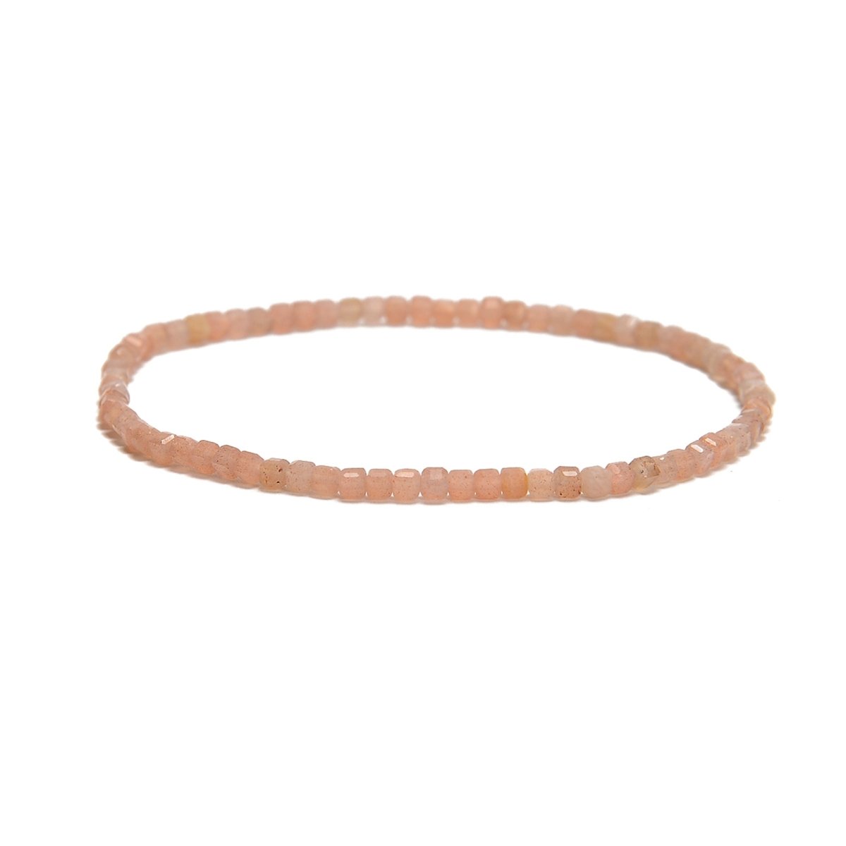 Würfel Armband facettiert ca. 3 mm 18 cm - Shanti Enterprise AG