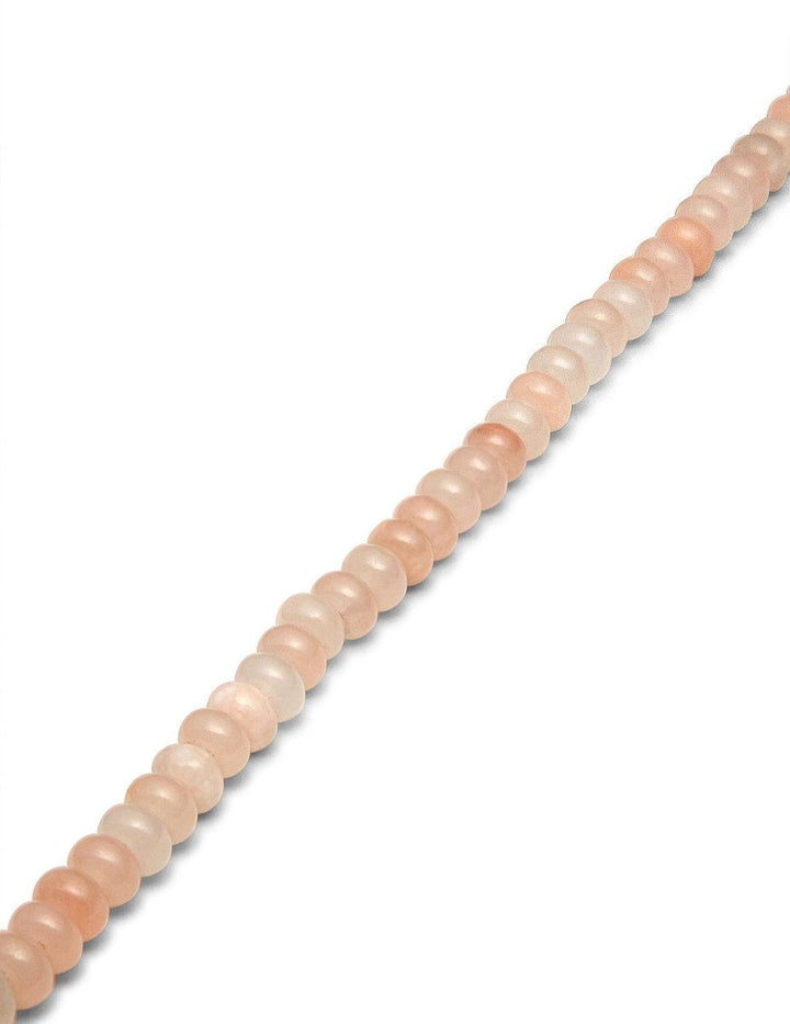 Aventurin Strang rosa-crème poliert Buttons 8 mm AA 7.9-8.2 x 6 mm) - Shanti Enterprise AG