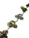 Moosachat Strang grün poliert Blume 25 mm AA 3-blättrig mit Plastik aufgezogen - Shanti Enterprise AG
